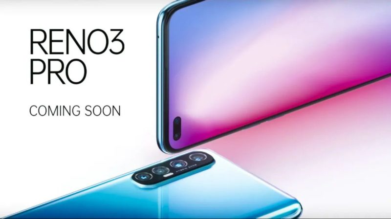 Oppo Reno 3 Pro India Launch on March 2, With 44-Megapixel Selfie Camera