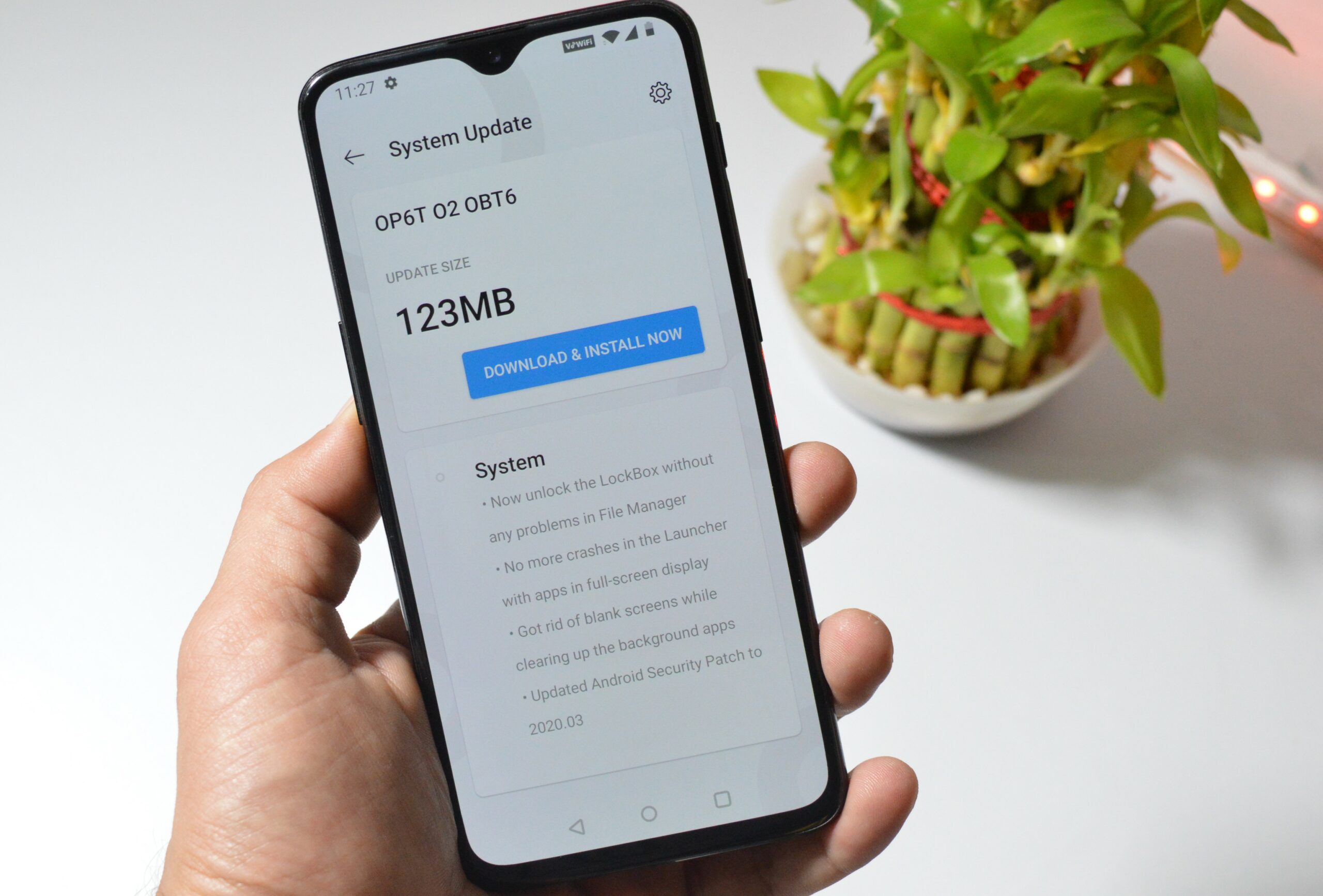 OxygenOS Open Beta 6 with March 2020 patches