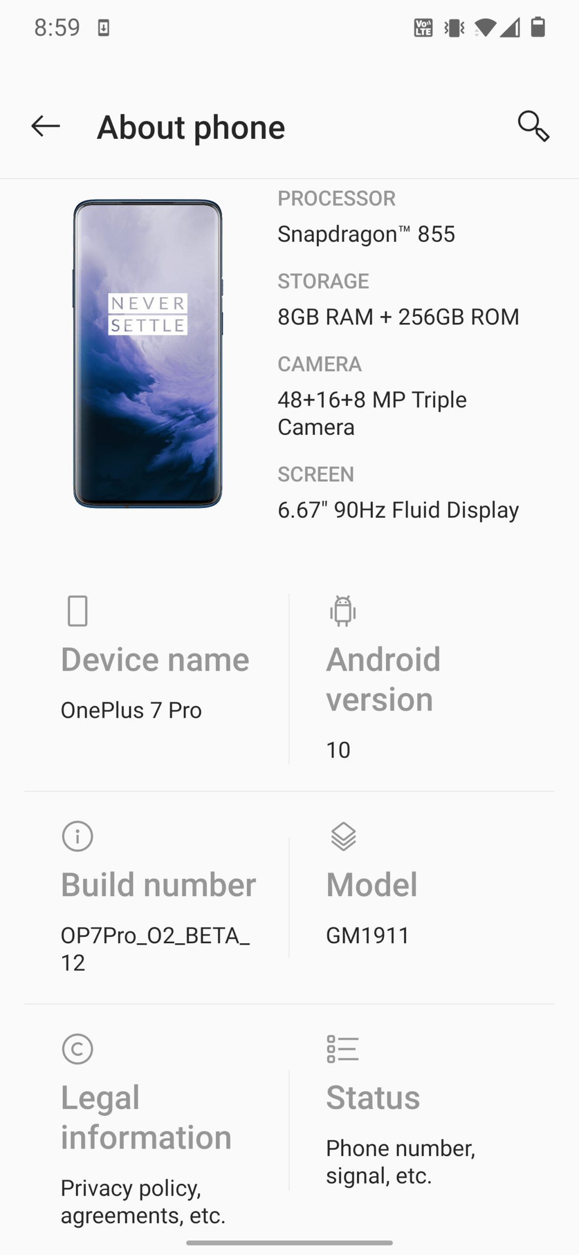 OxygenOS Open Beta 12 Update For Oneplus 7/7Pro New Camera feature And April 2020 Security Patch
