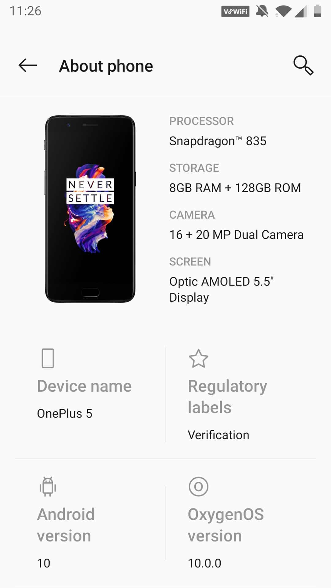 Oxygen OS Android 10 Open beta 1 for Oneplus 5 & 5T