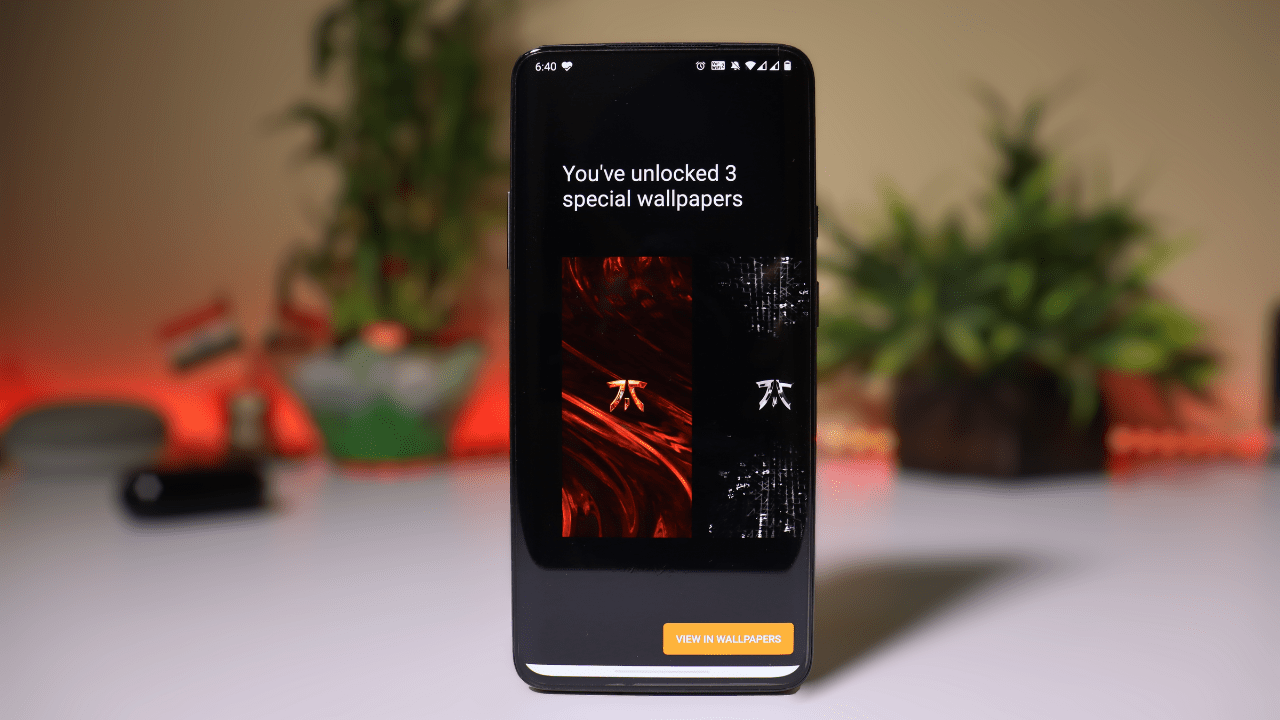 OnePlus adds three new hidden Fnatic Mode wallpapers