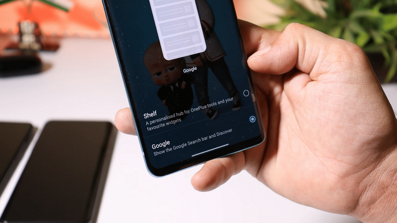 OnePlus Launcher 4.5.7 adds toggle to switch between Google Discover and OnePlus Shelf