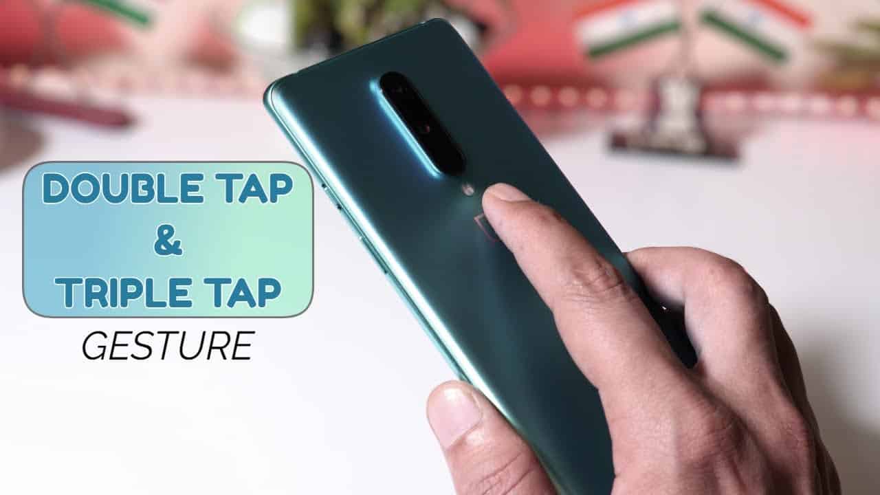 Tap, Tap lets you do a triple tap gesture on the back of your Android phone