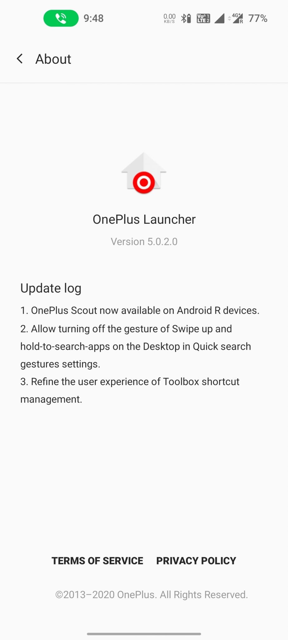 Oneplus launcher 5.0.2 brings new Scout feature with few other optimizations for Oxygen OS 11.