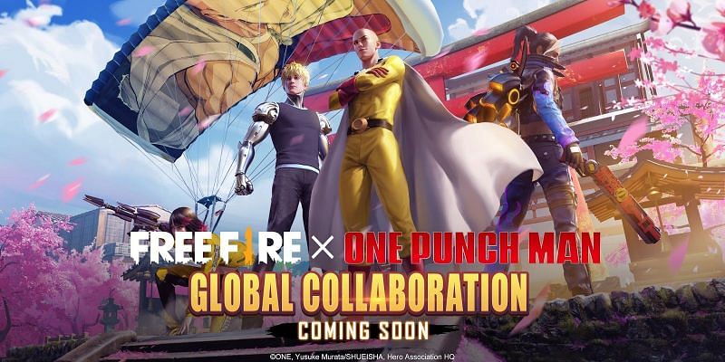 Free Fire Confirms Official Collaboration with One-Punch Man