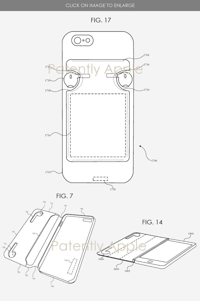 Apple patents new iPhone case that can house and charge AirPods