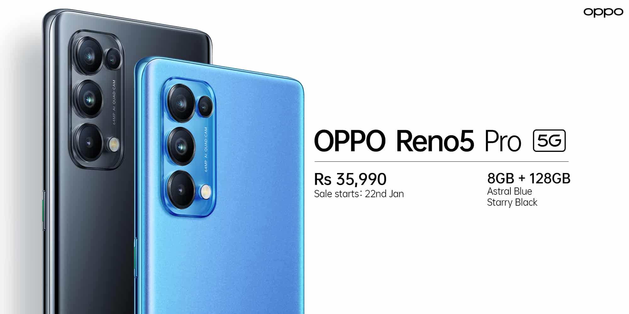 OPPO launches OPPO Reno5 Pro 5G in India 