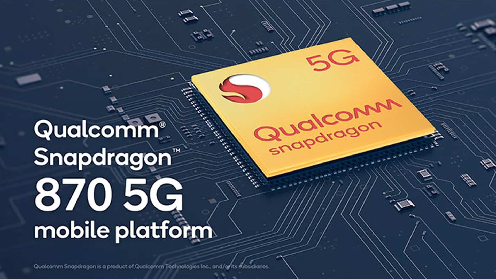 Qualcomm Announces Snapdragon 870 5G Mobile Platform