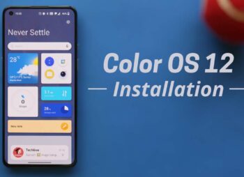 color OS 12 Installation