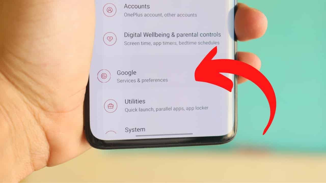 How to fix GOOGLE & DIGITAL WELLBEING alignment in the settings panel for Oneplus Smartphones