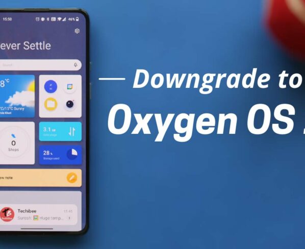 Downgrade OxygenOS 12