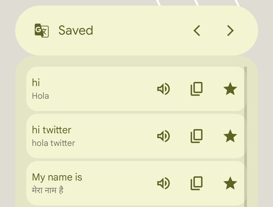 Google New Translate Widget started rolling out via App Updates – More Easy to use