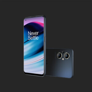 OnePlus Nord N20 5G on gray background q2er8y9qwef