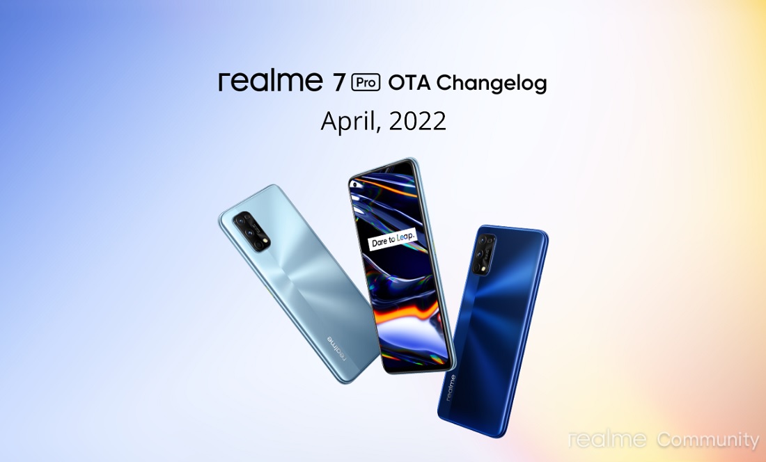 Realme 7 Pro gets Software Update with April 2022 Security Patch