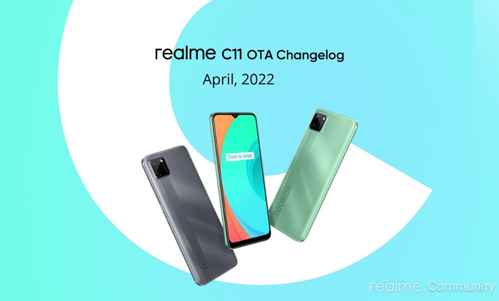 Realme C11 Gets Software Update with April 2022 Android Security Patch
