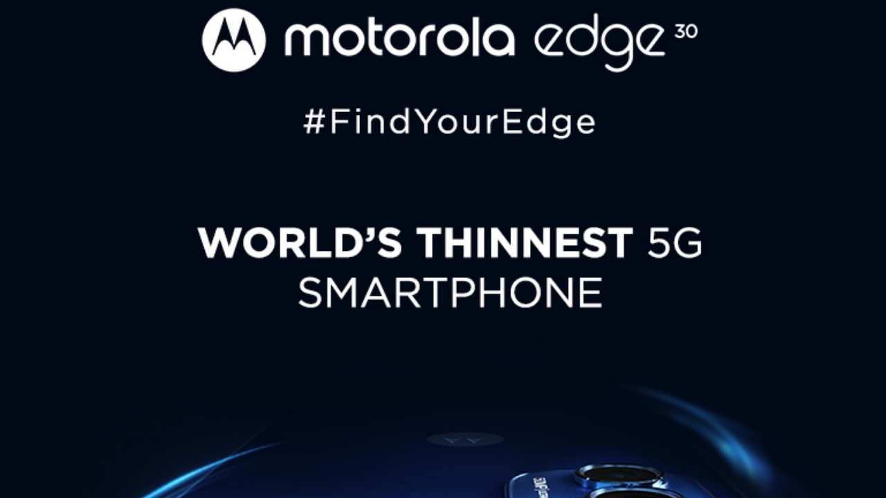Moto Edge 30 Launching on May 12 in India – Check Specs