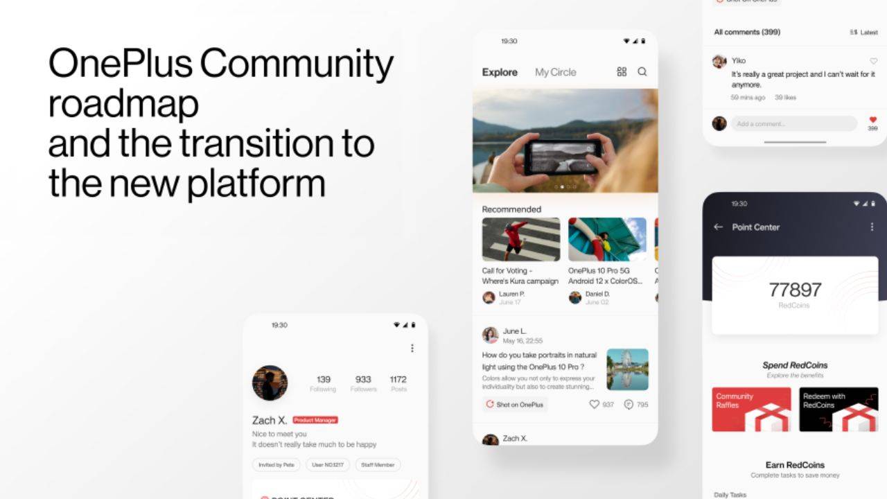 oneplus community roadmap new platform