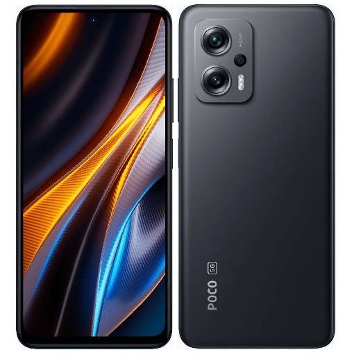 poco x4 gt front back look