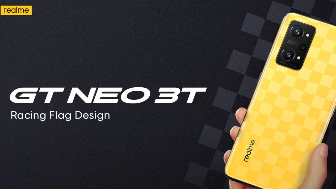 Realme GT Neo 3T First Look Officially Revealed
