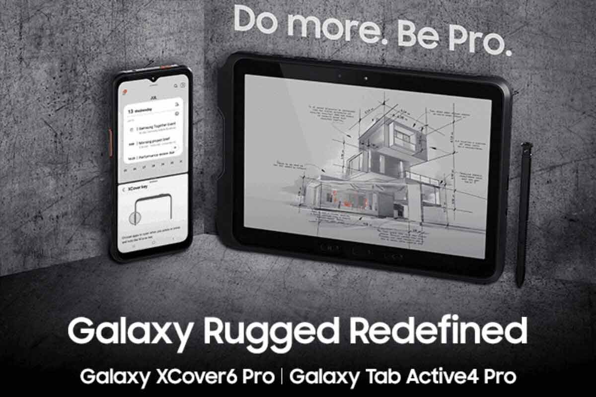 Samsung will Launch Galaxy XCover 6 Pro and Tab Active 4 Pro on 13 July