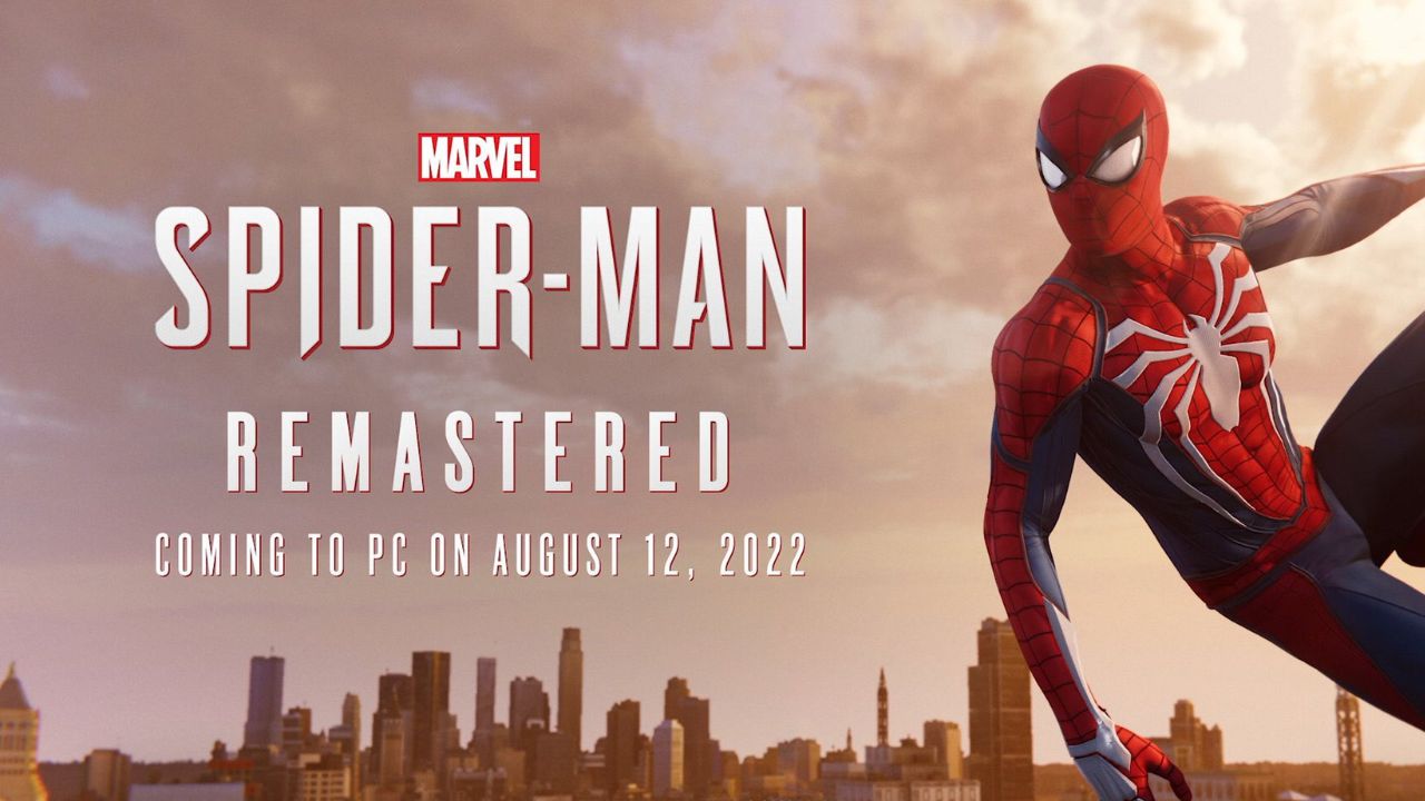 Spider-Man Remastered is coming to PC on August 12
