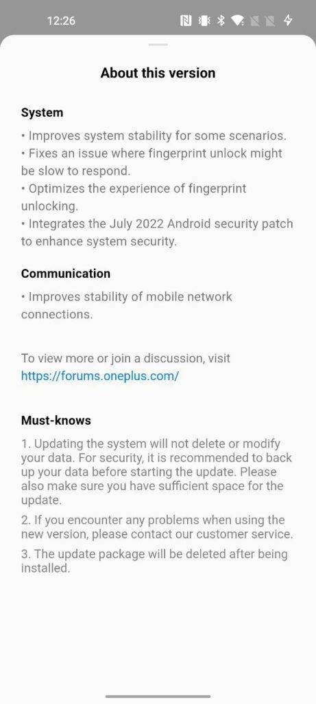 OnePlus 8 series and 9R received OxygenOS 12.1 C.33 update