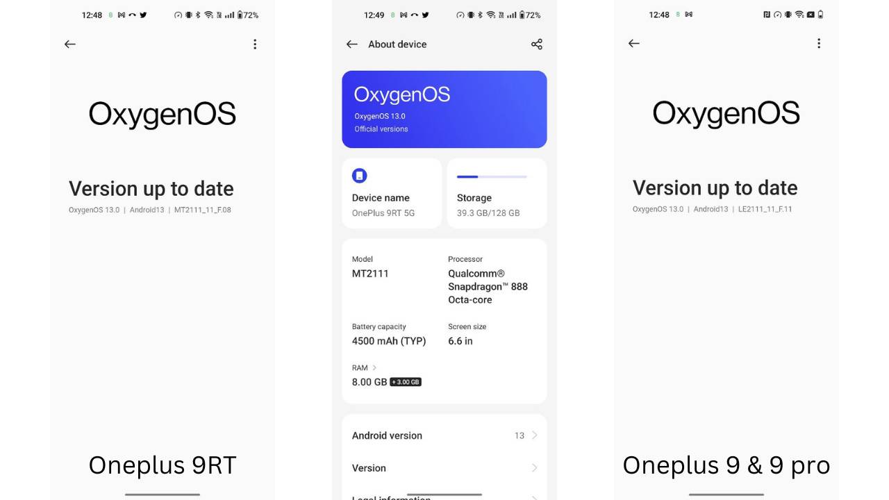 OxygenOS 13 open beta 2 fro Oneplus 9, 9pro & 9RT