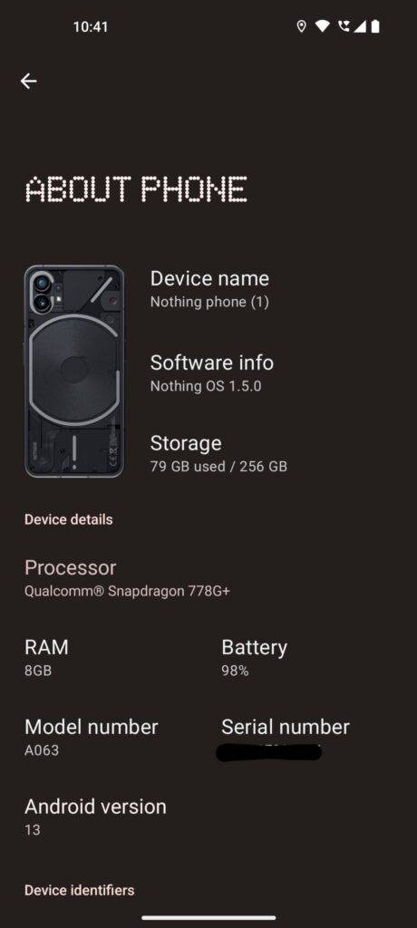nothing os 1.5.0 android 13