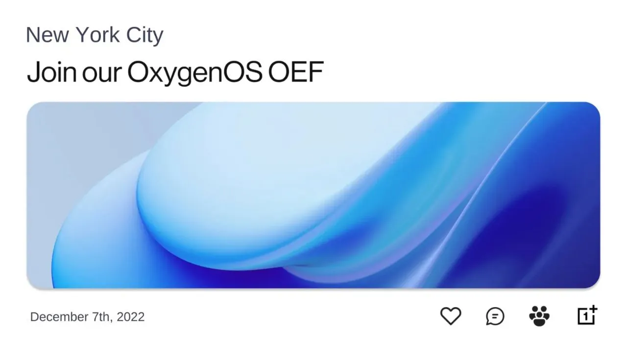 oneplus oxygenos oef event