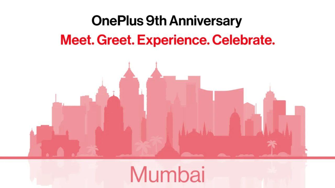 oneplus 9th anniversary mumbai event city