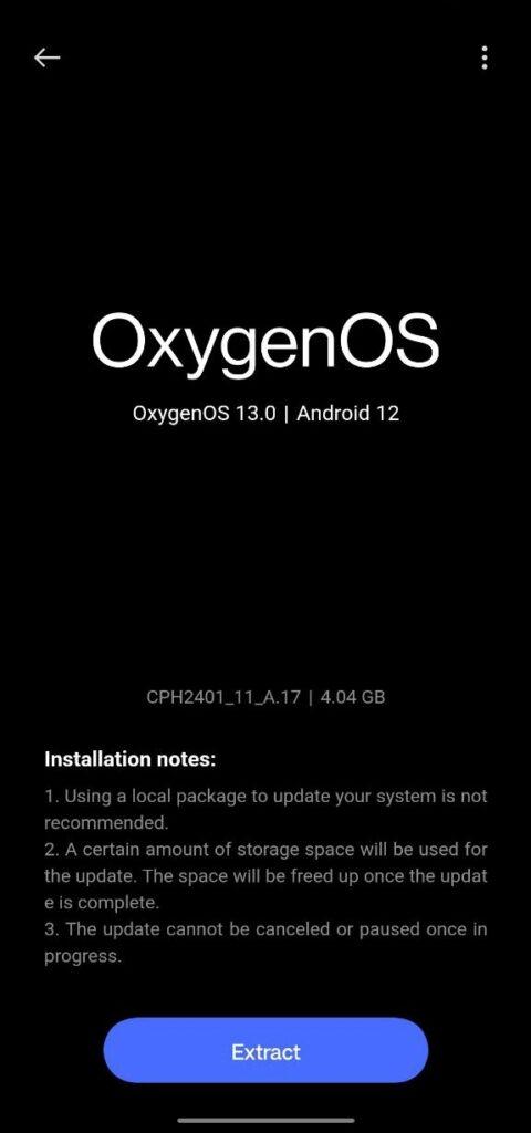 OnePlus Nord 2T rollback