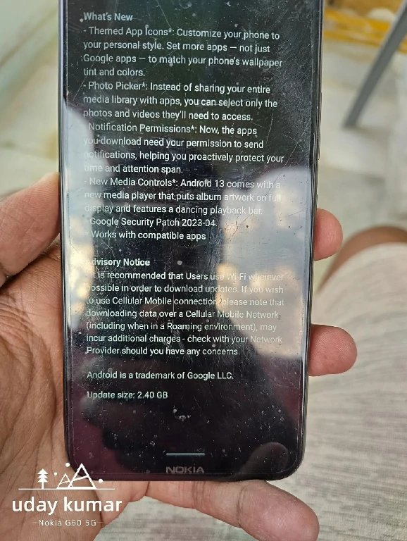 nokia g11 plus android 13 update changelog photo