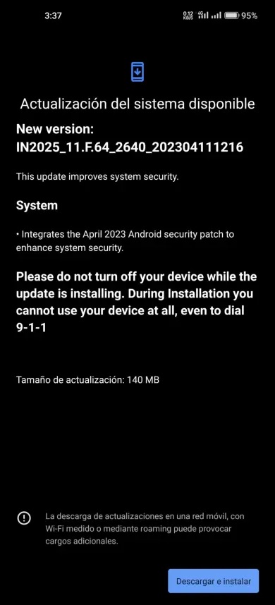 oneplus 8 pro april 2023 security patch