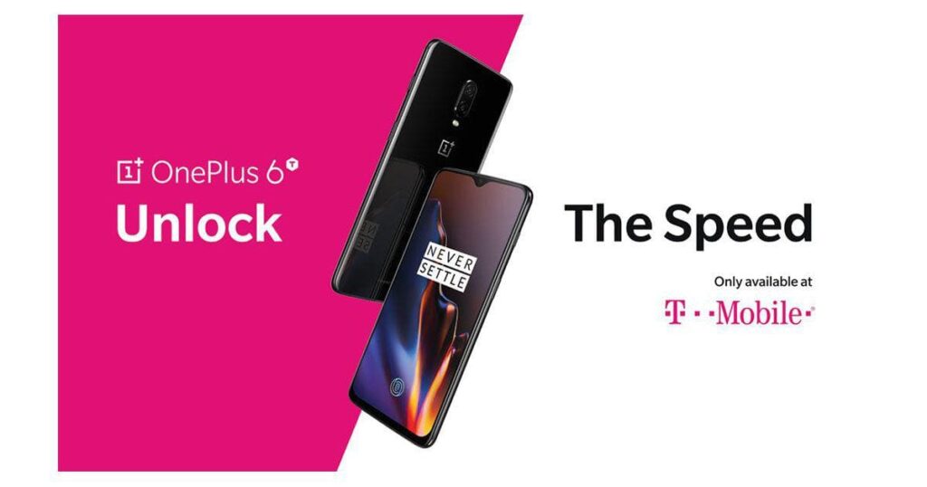 OnePlus 6t with custom T-Mobile carrier