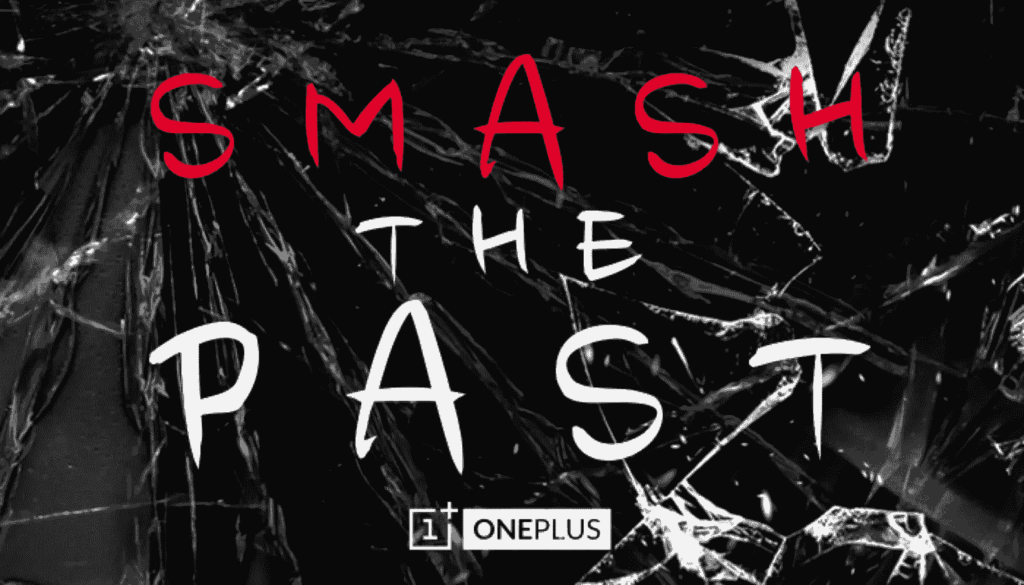 oneplus one smash the past campaign