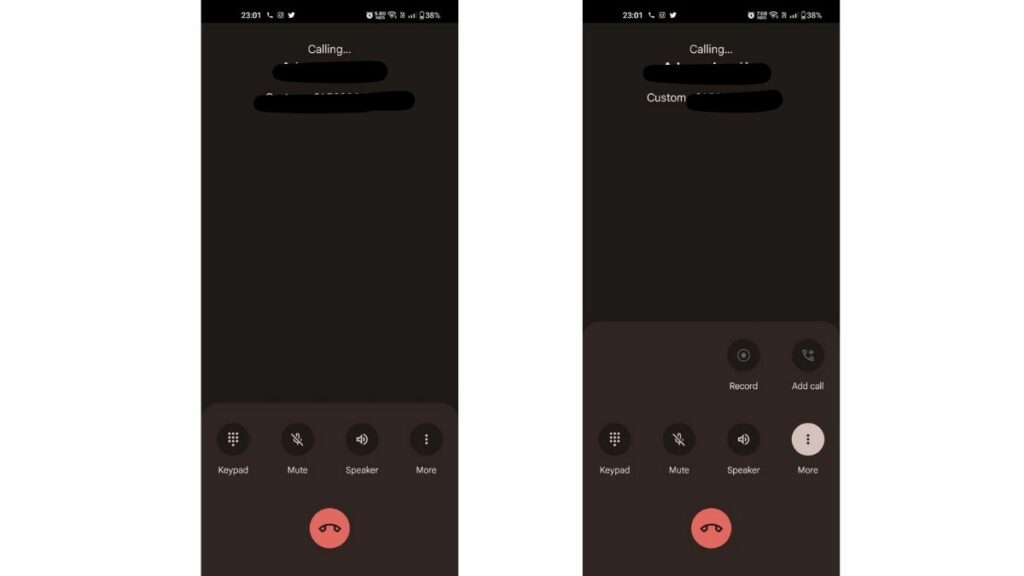 google dialer new calling interface