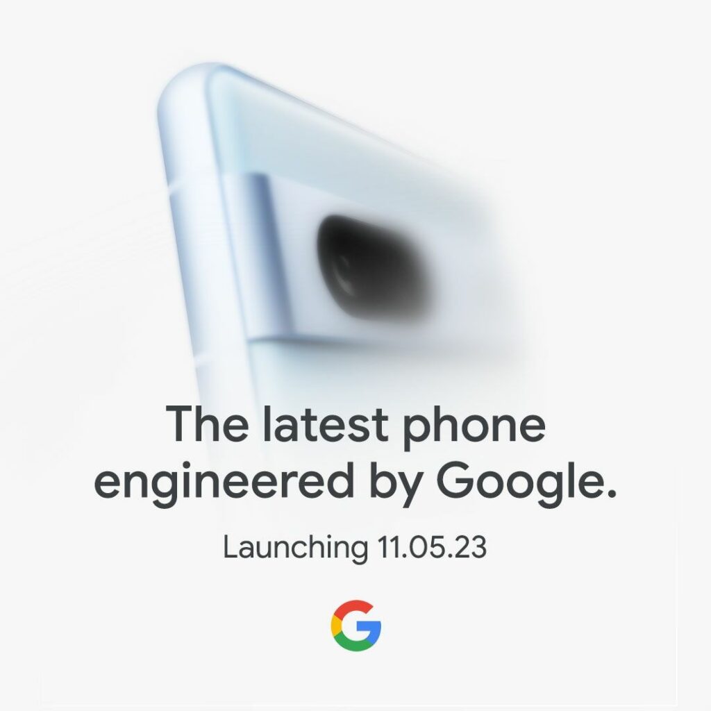 google pixel 7a launch date tweet image
