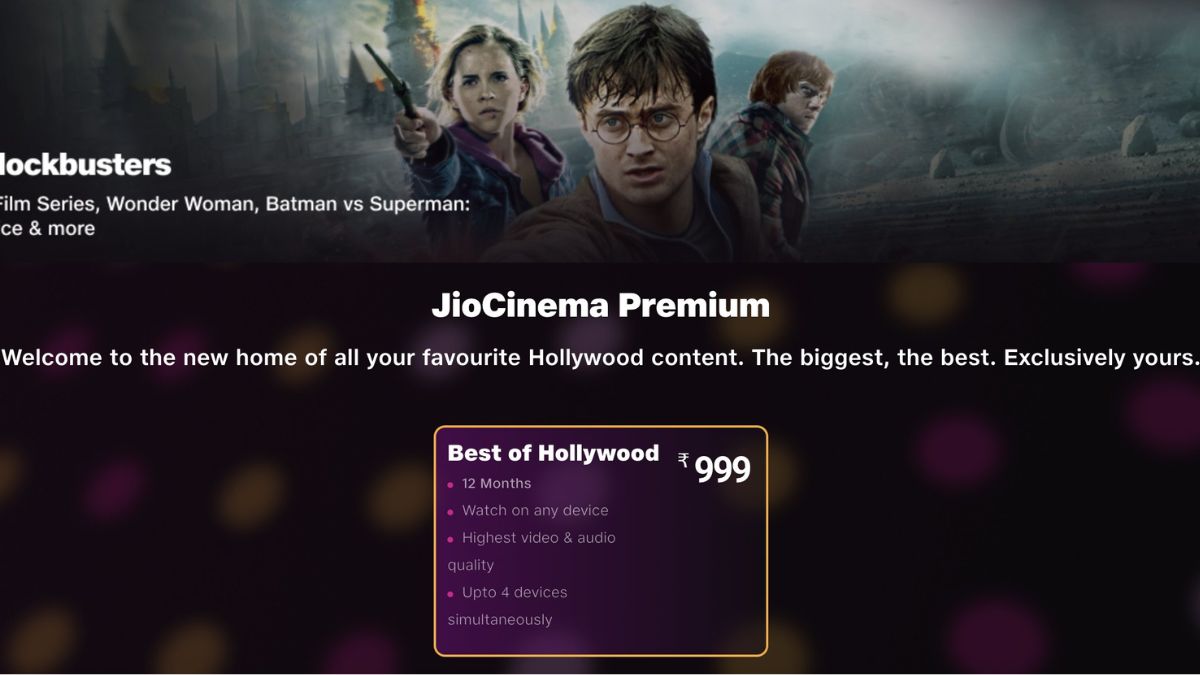 JioCinema Unveils Premium Pricing and Benefits, Offering Exclusive Hollywood Content