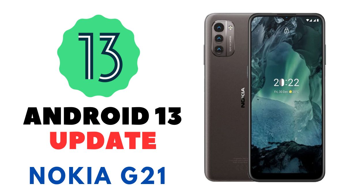 nokia g21 android 13 update
