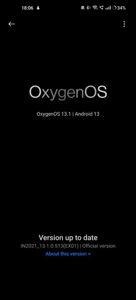 oneplus 8 pro oxygenos 13.1 update screenshot