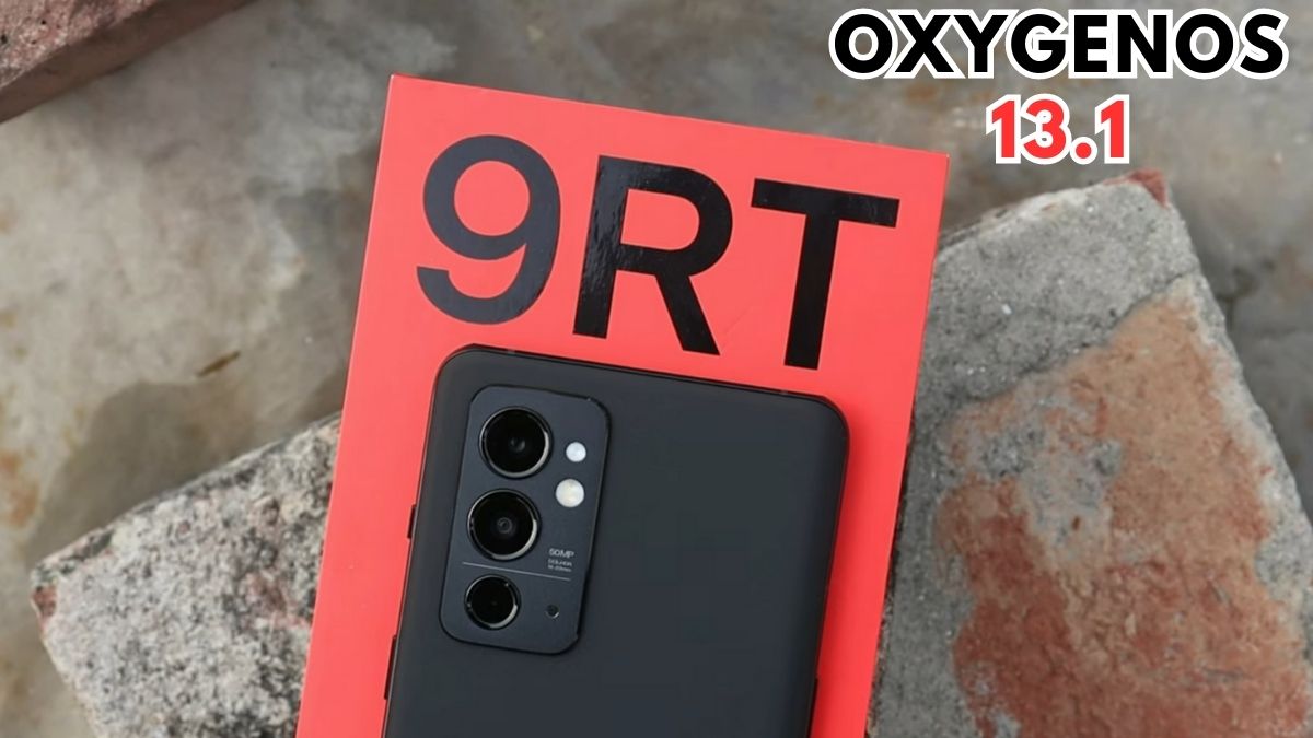 OxygenOS 13.1 Update finally gets delivered for OnePlus 9RT in India