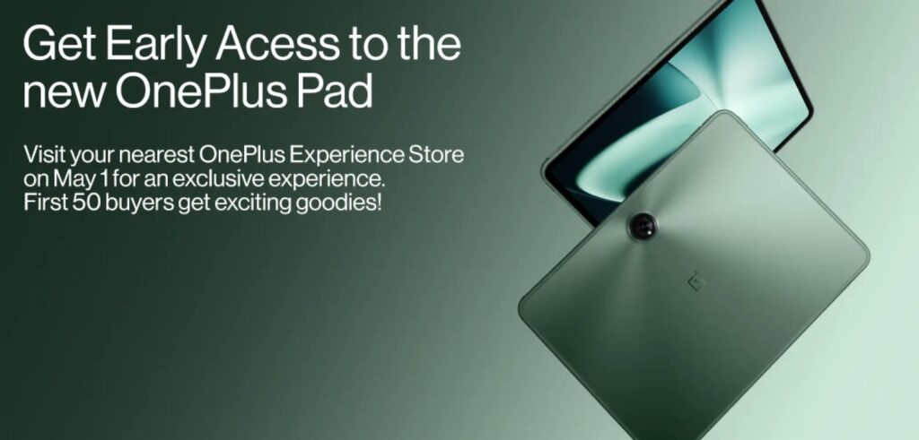 oneplus pad open sales campaign