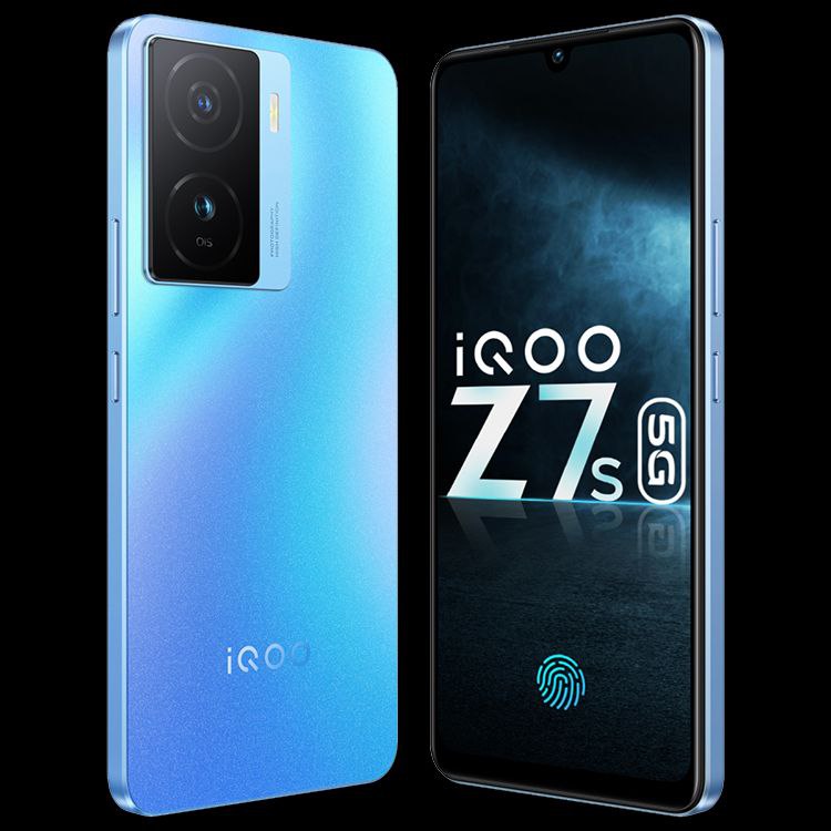 iqoo z7s render image blue color