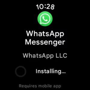 whatsapp installed wear os