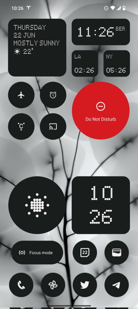 nothing os 2.0 widgets from Nothing phone (2)