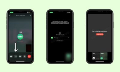 WhatsApp Screen-Sharing Feature iOS