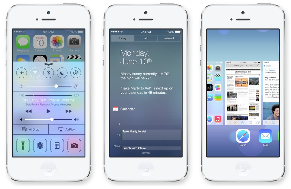 apple ios 7 features