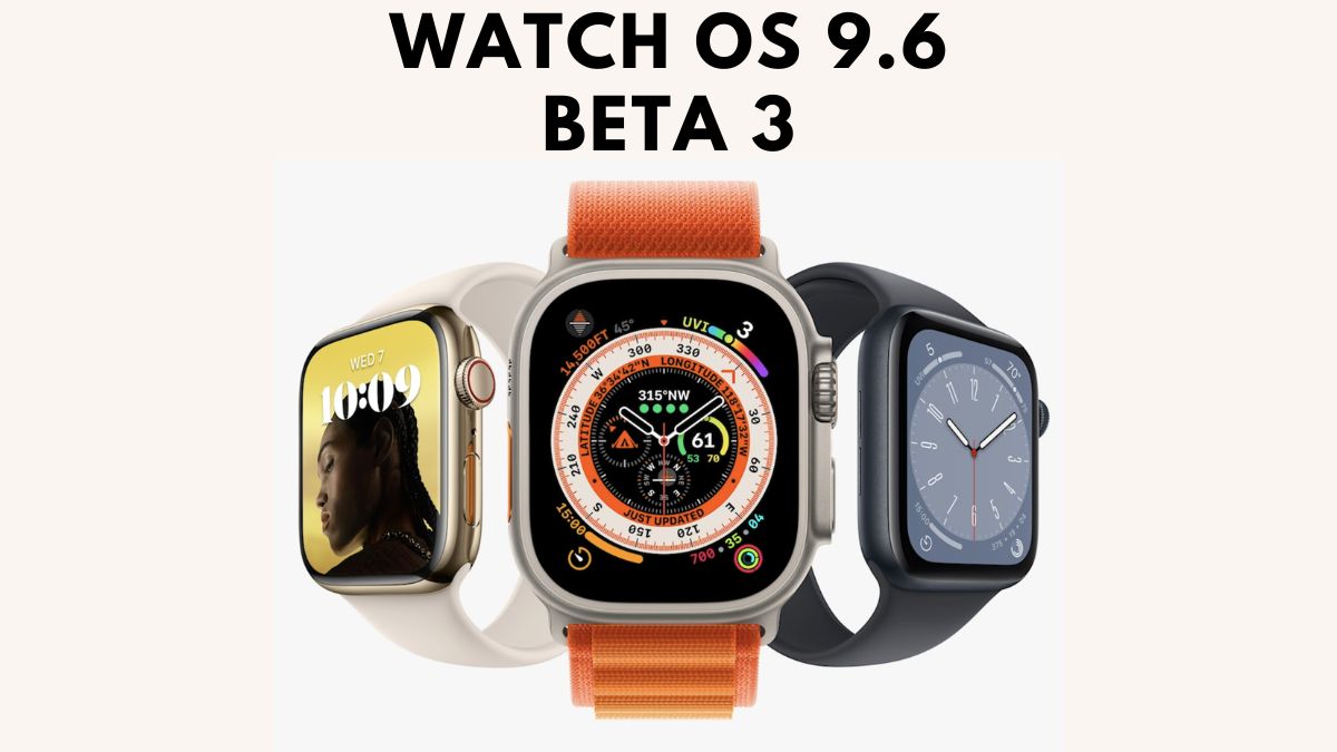 Apple Rolls Out Third Beta of watchOS 9.6 for Developers