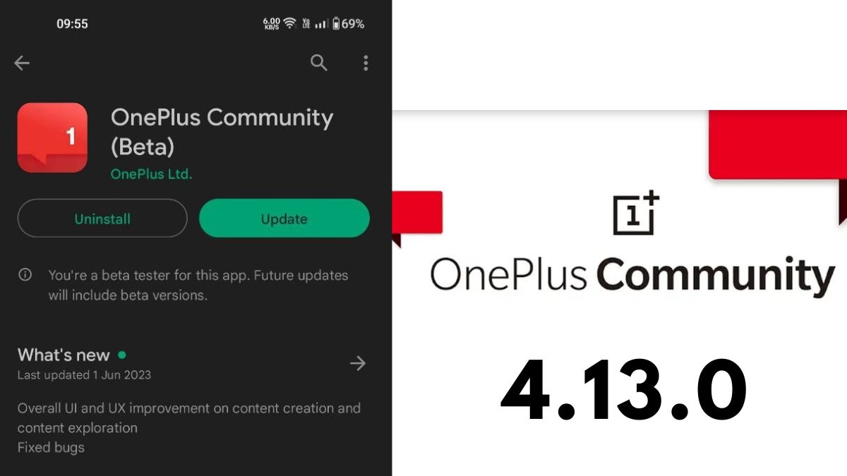 oneplus community app update 4.13.0