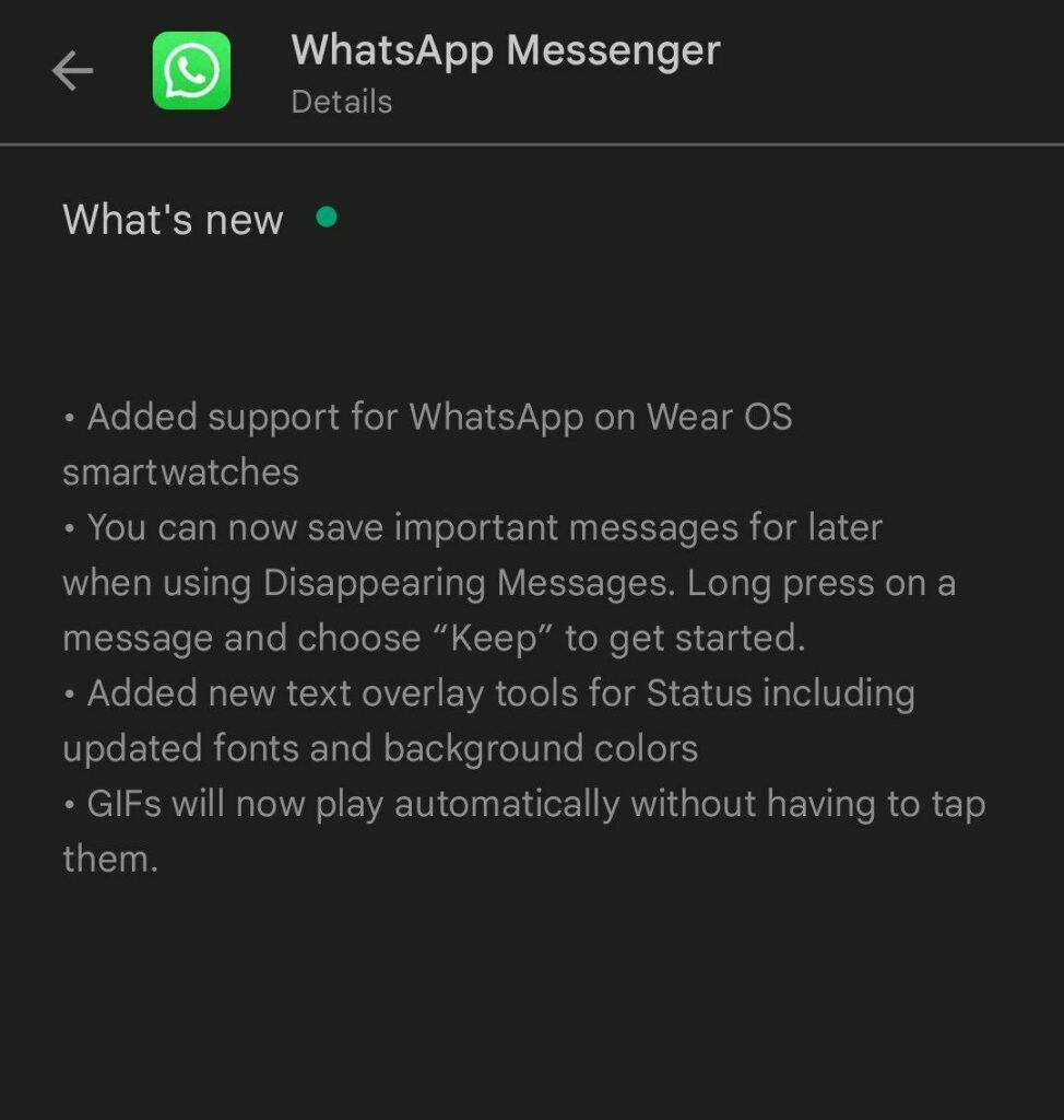 whatsapp 2.23.10.77 update changelog